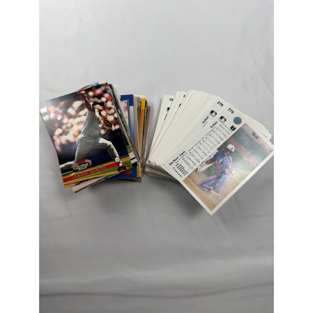 Vintage Baseball Card‎ Lot ~100+ Cards Topps Donruss Score 90s Mixed Players